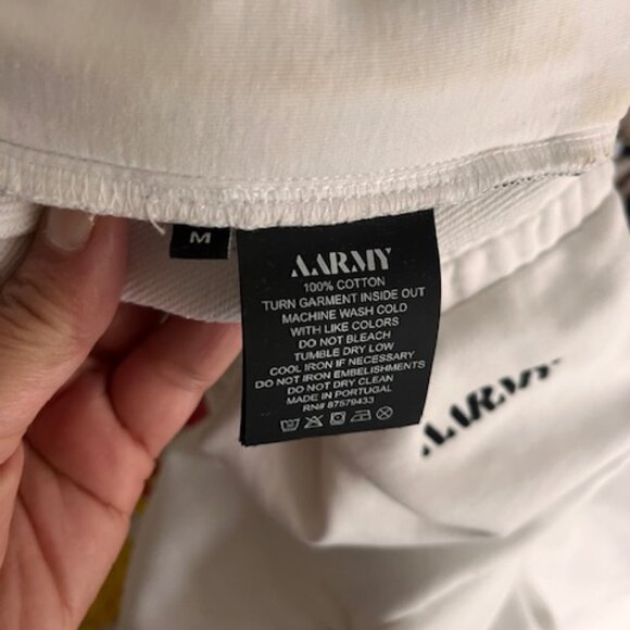 Aarmy white ladies sweatpants - Picture 2 of 2